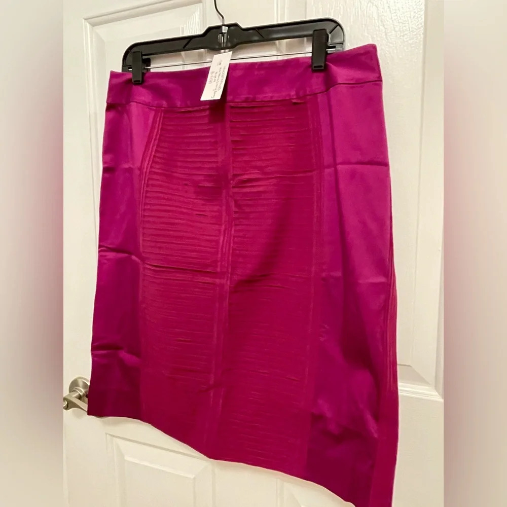 White House Black Market pink/mauve size 14 pencil skirt - Picture 3 of 10